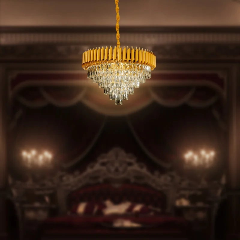 B&B Golden Glow Chandelier - Image 4