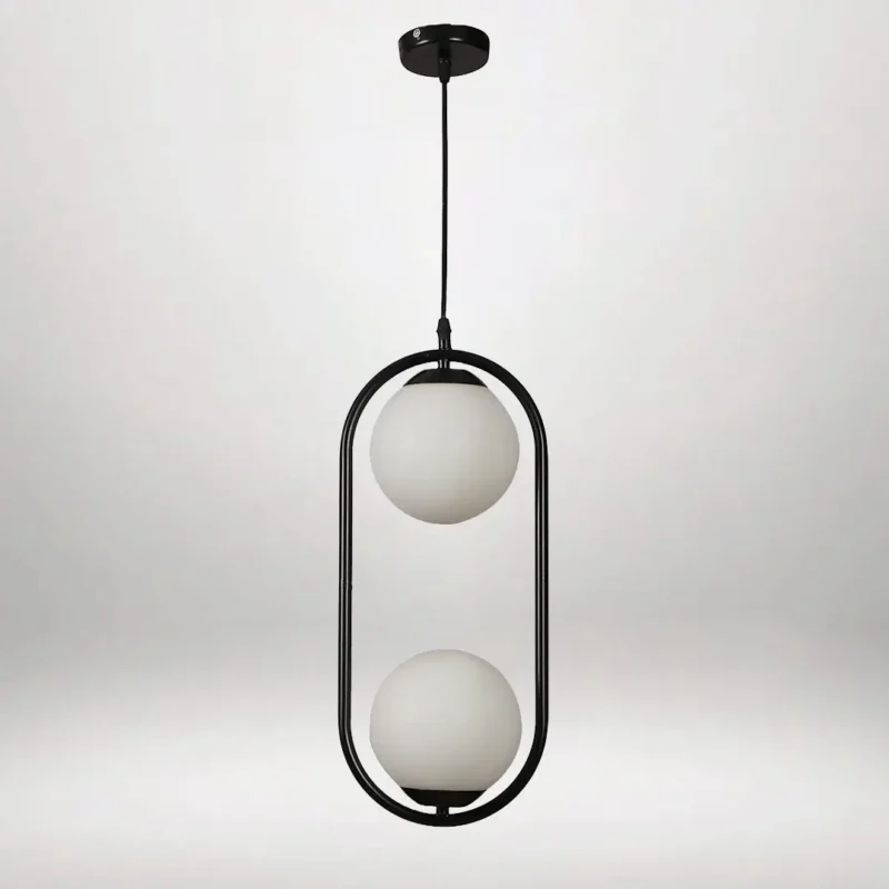 B&B Black Capsule Double Hanging Light - Image 5