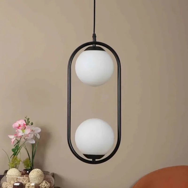 B&B Black Capsule Double Hanging Light - Image 3