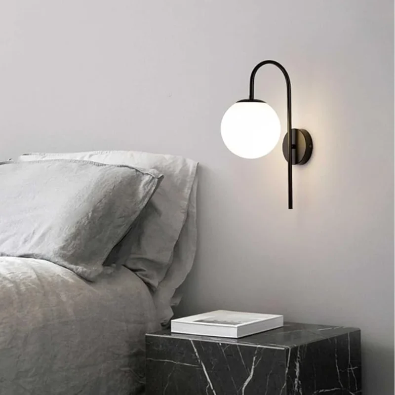 B&B Sconce Bedroom Wall Lamp (Black Edition) - Image 2