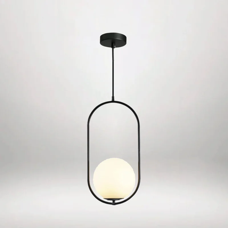 B&B Capsule Shape Hanging Light (Black Edition) - Image 6