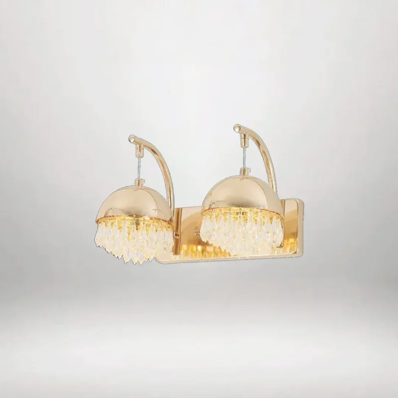 B&B Double Crystal Hanging Light - Image 4