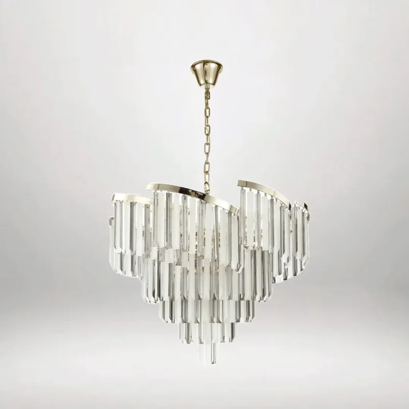 B&B Frosted LED Chandelier (Amber) - Image 4