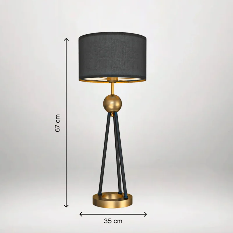 B&B Luxury Unique Modern Decorative Table Lamp - Image 3