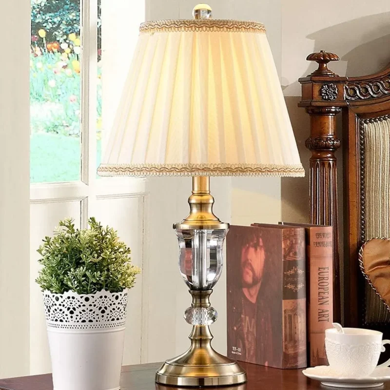 B&B Venetian Stainless Steel Crystal Lamp - Image 2