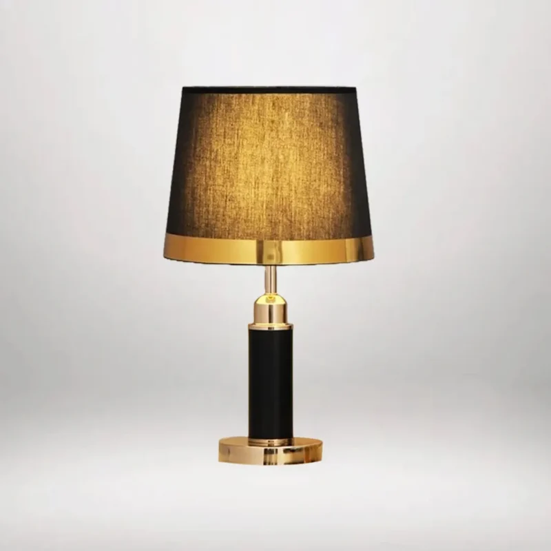 B&B Arthur Metal Table Lamp (Black) - Image 4