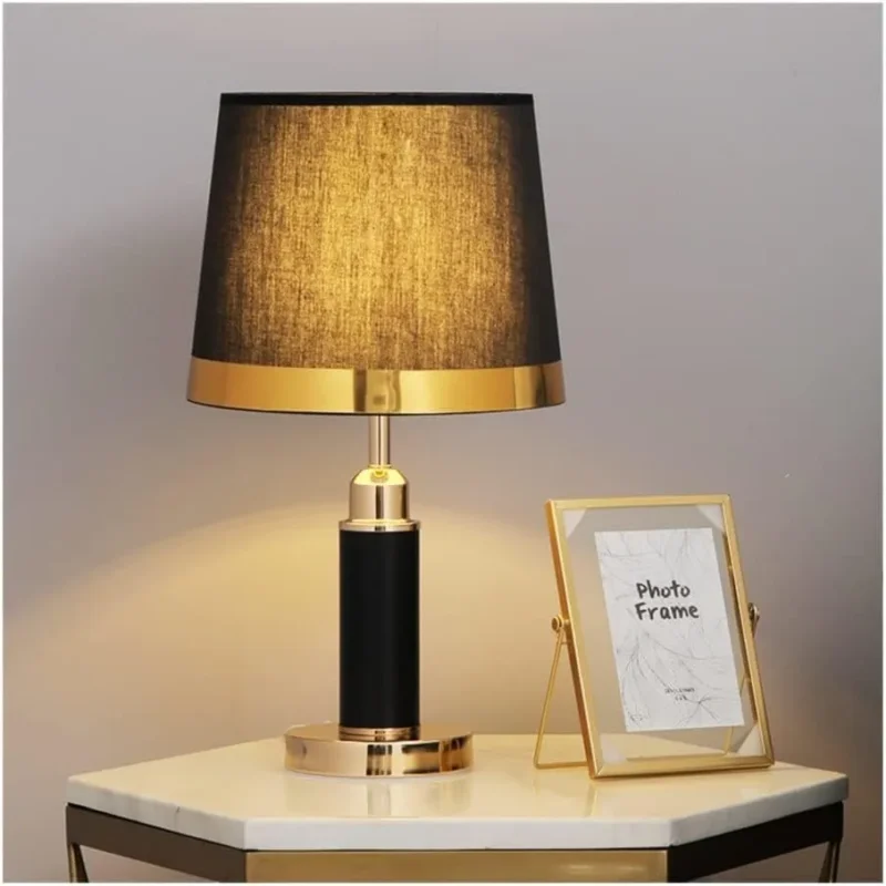 B&B Arthur Metal Table Lamp (Black) - Image 3