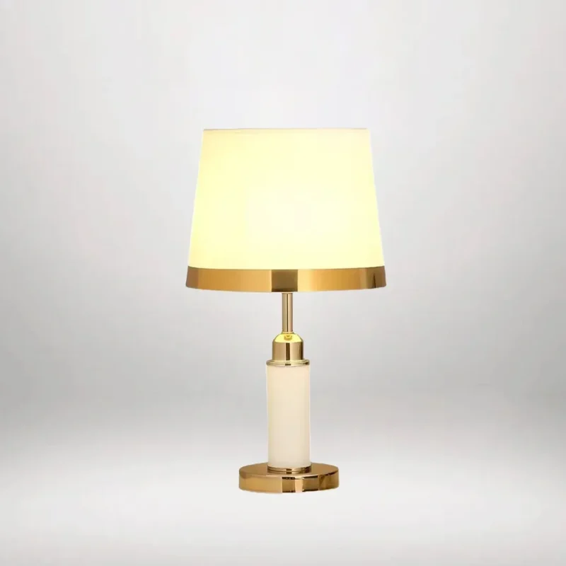 B&B Arthur Metal Table Lamp (White) - Image 5