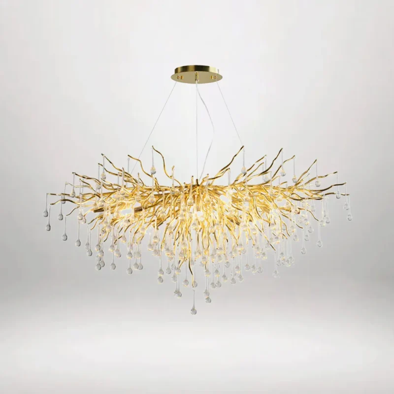 B&B Tree Branch Crystal Chandelier (600mm) - Image 4