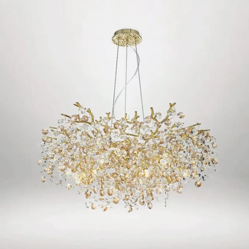 B&B Willow Crystal Branch Chandelier (600mm) - Image 5