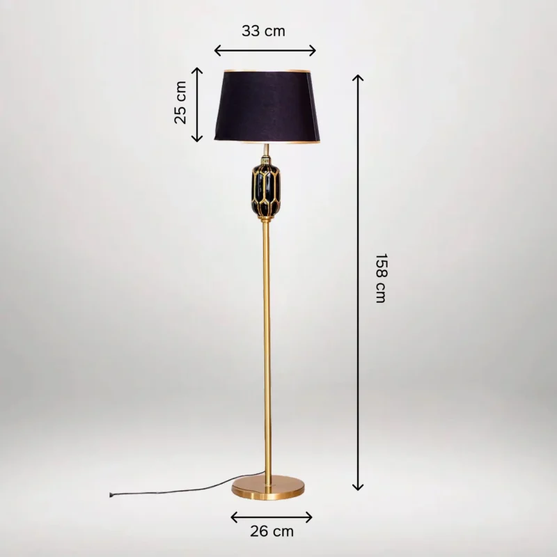 B&B Ceramic Floor Lamp - Image 3