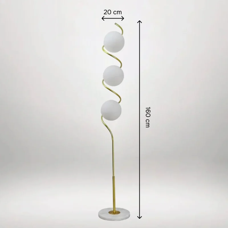 B&B Creative Spiral Floor Lamp - Image 3