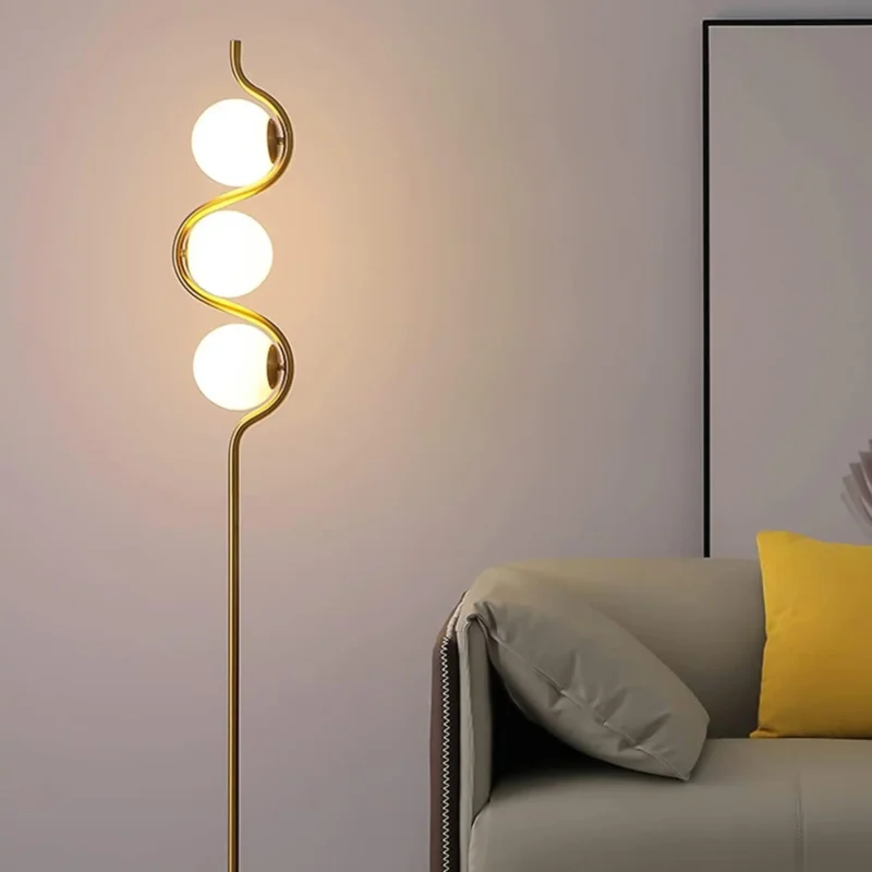 B&B Creative Spiral Floor Lamp