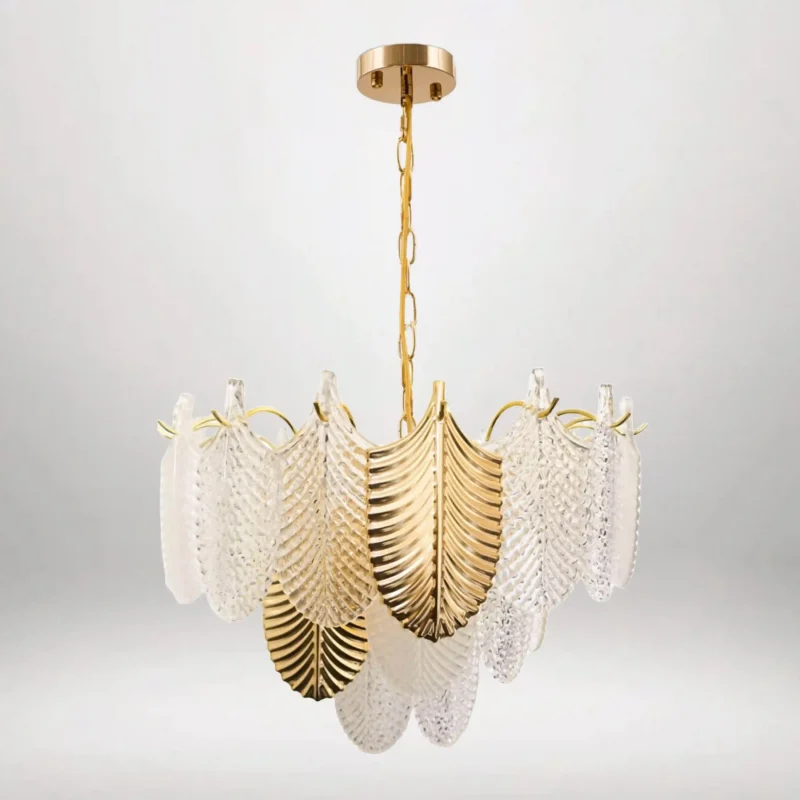 B&B Crystal Gold Metal Wall Light - Image 4