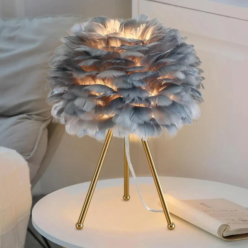 B&B Feather Leaf Table Lamp - Image 2