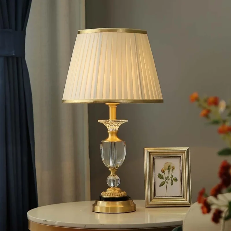 B&B Venetian Stainless Steel Crystal Lamp - Image 2