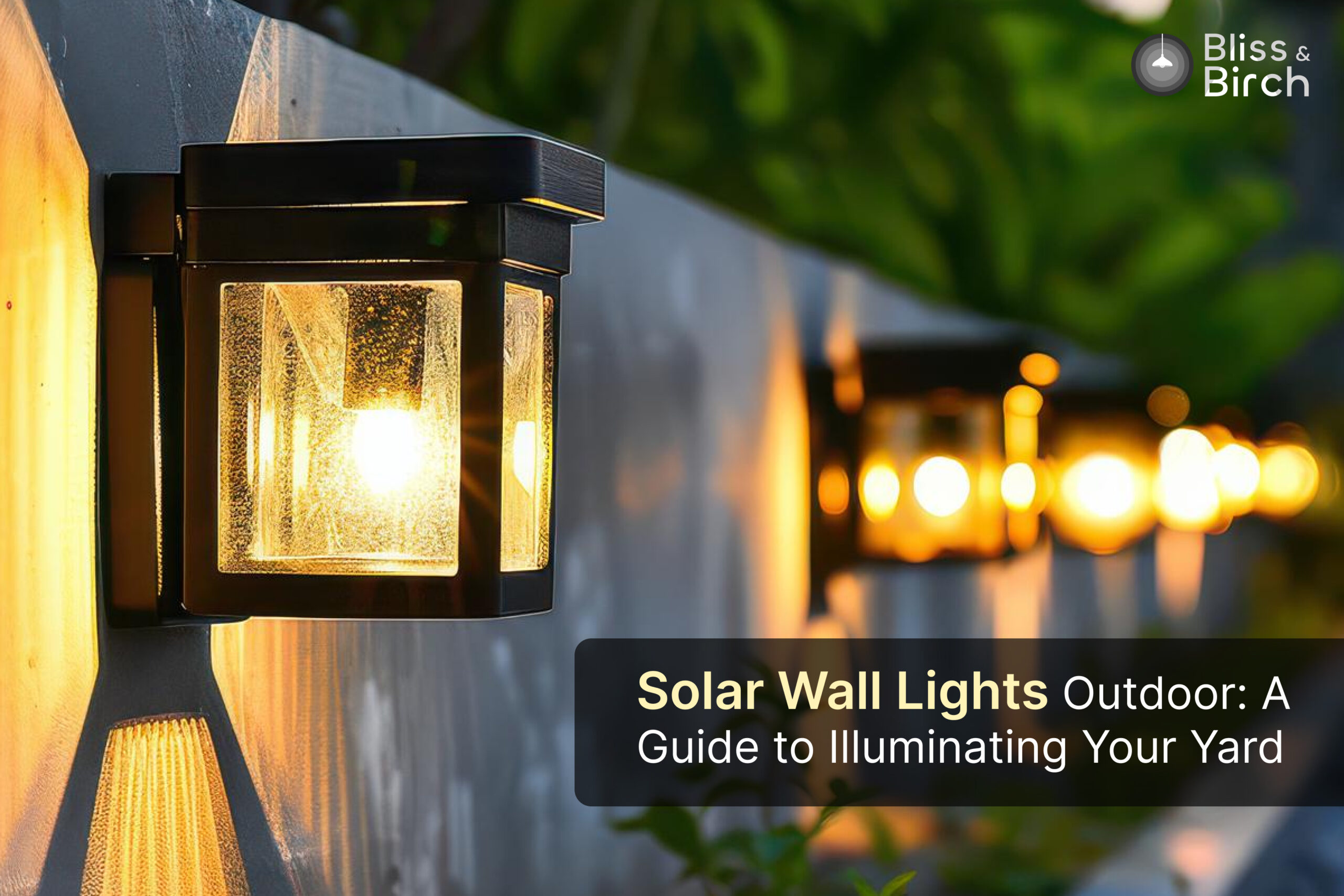 Solar Wall Lights Outdoor